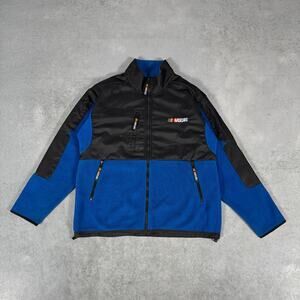 Essex NASCAR Full Zip Jacket Blue Black - Size: XL
